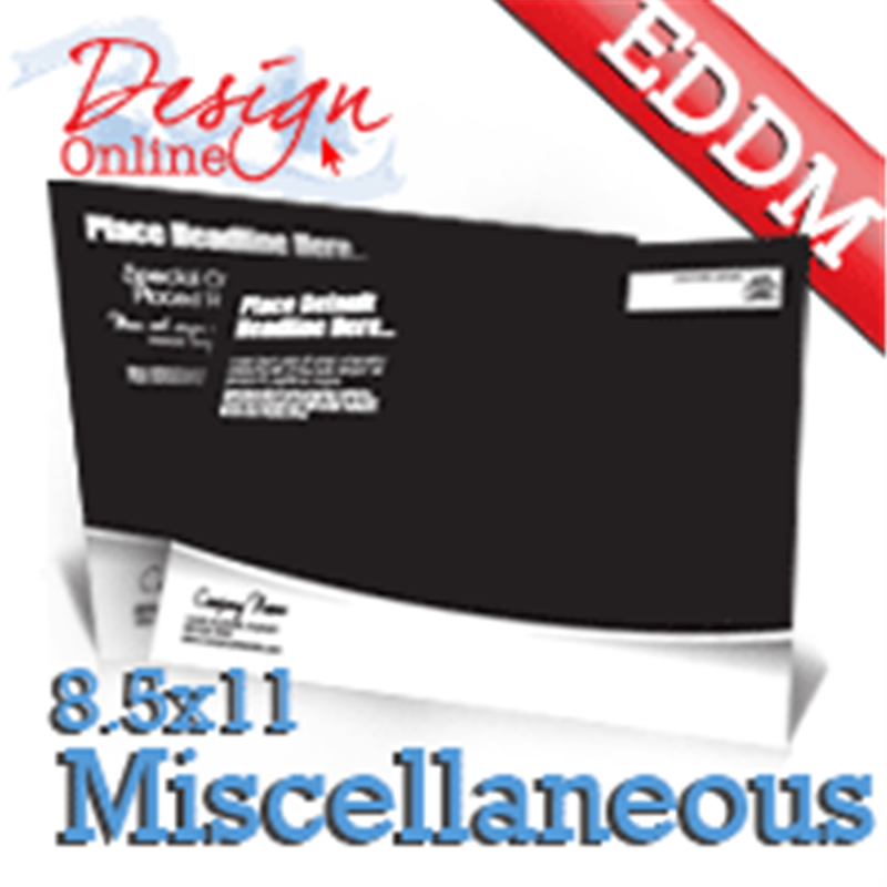 8 5x11 Every Door Direct Mail Postcard Template
